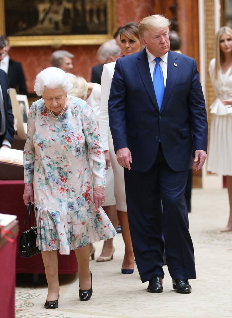 Queen Elizabeth II, Donald Trump Queen Elizabeth II, Donald Trump